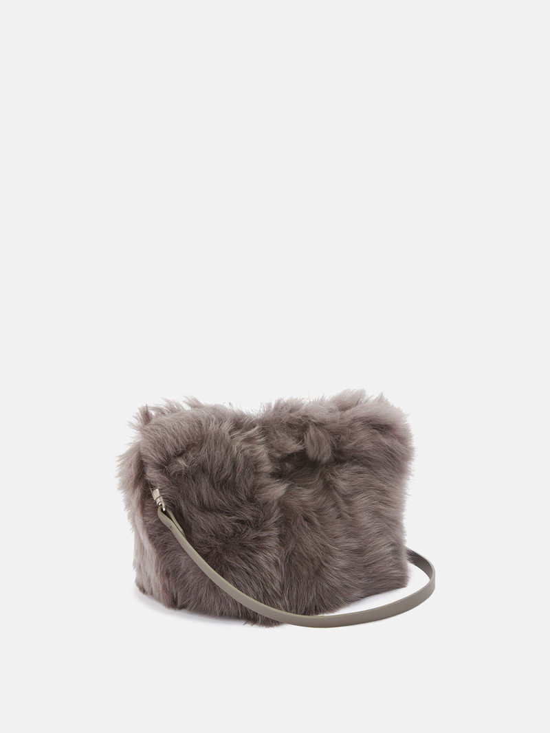 ''VIA DEI GIARDINI 15'' TAUPE TOTE BAG 3