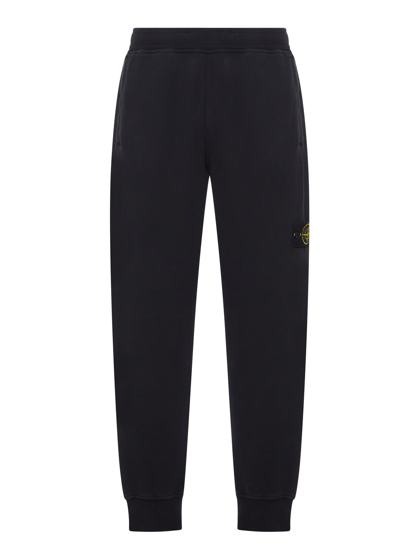 COTTON JOGGERS WITH COMPASS LOGO - 1