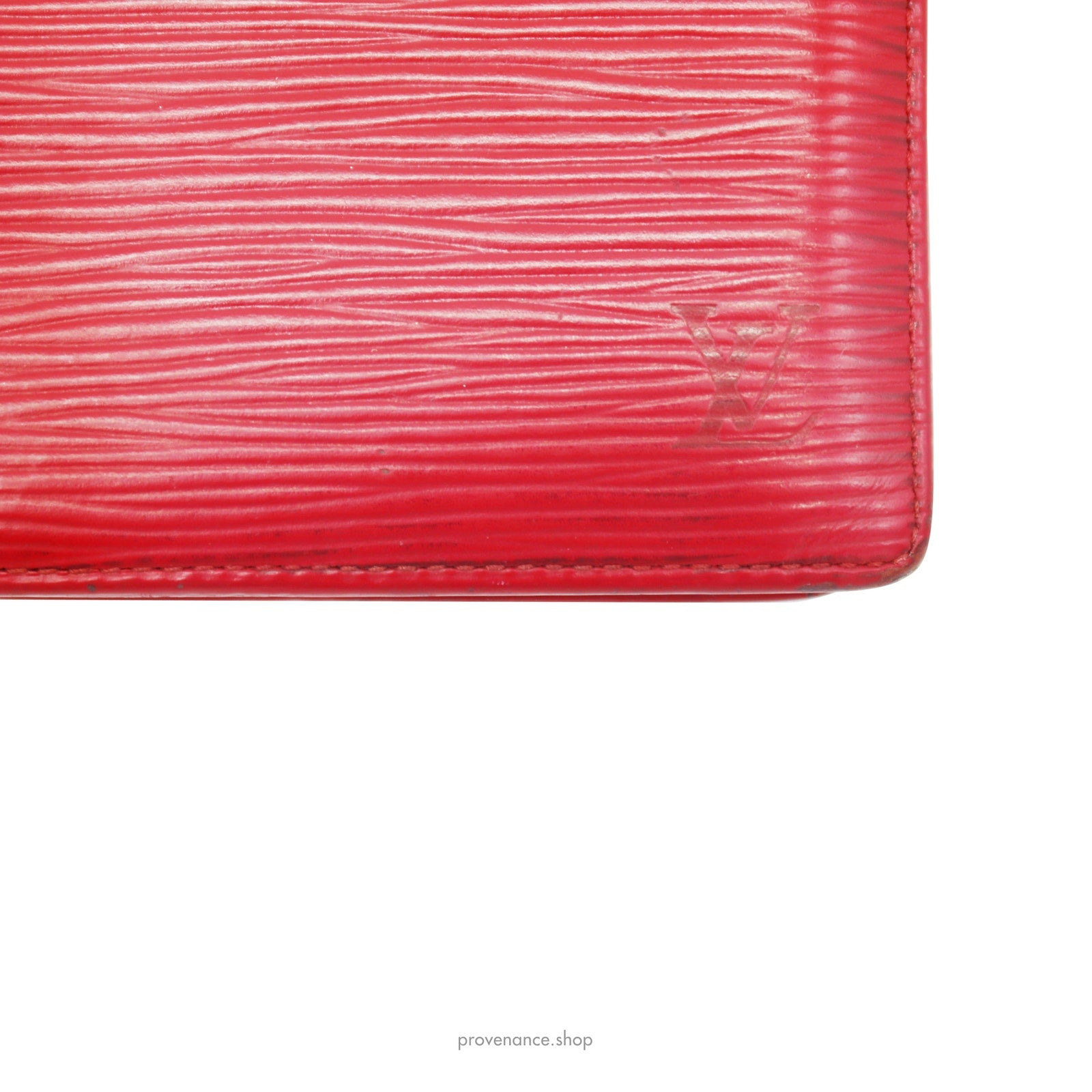Louis Vuitton Marco Wallet - Red Epi Leather - 5