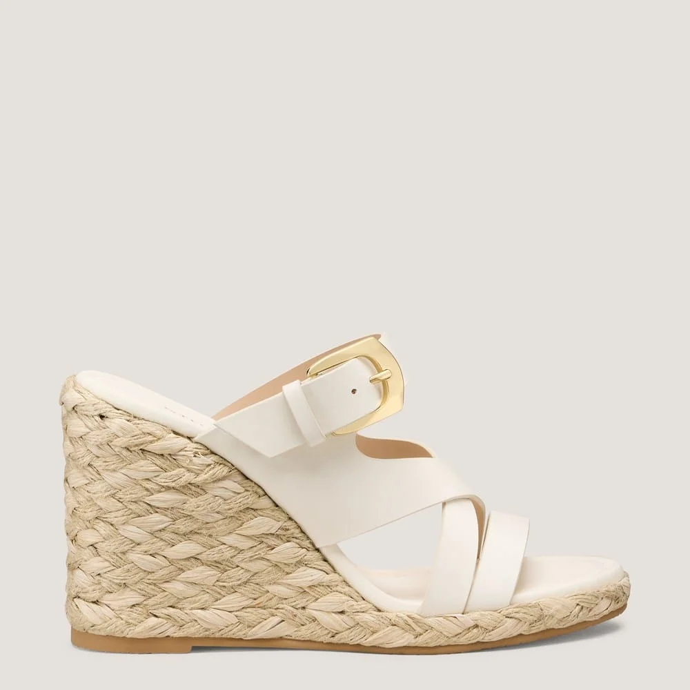 SAI ESPADRILLE WEDGE SLIDE - 1