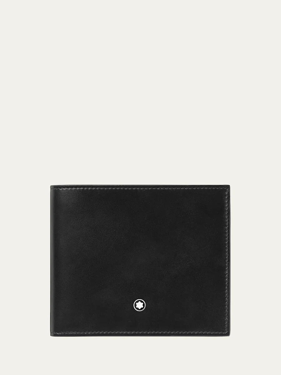 Men's Meisterstuck Leather Bifold Wallet - 1