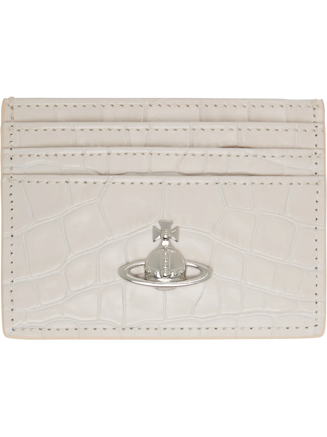 Off-White Flat Card Holder - 1