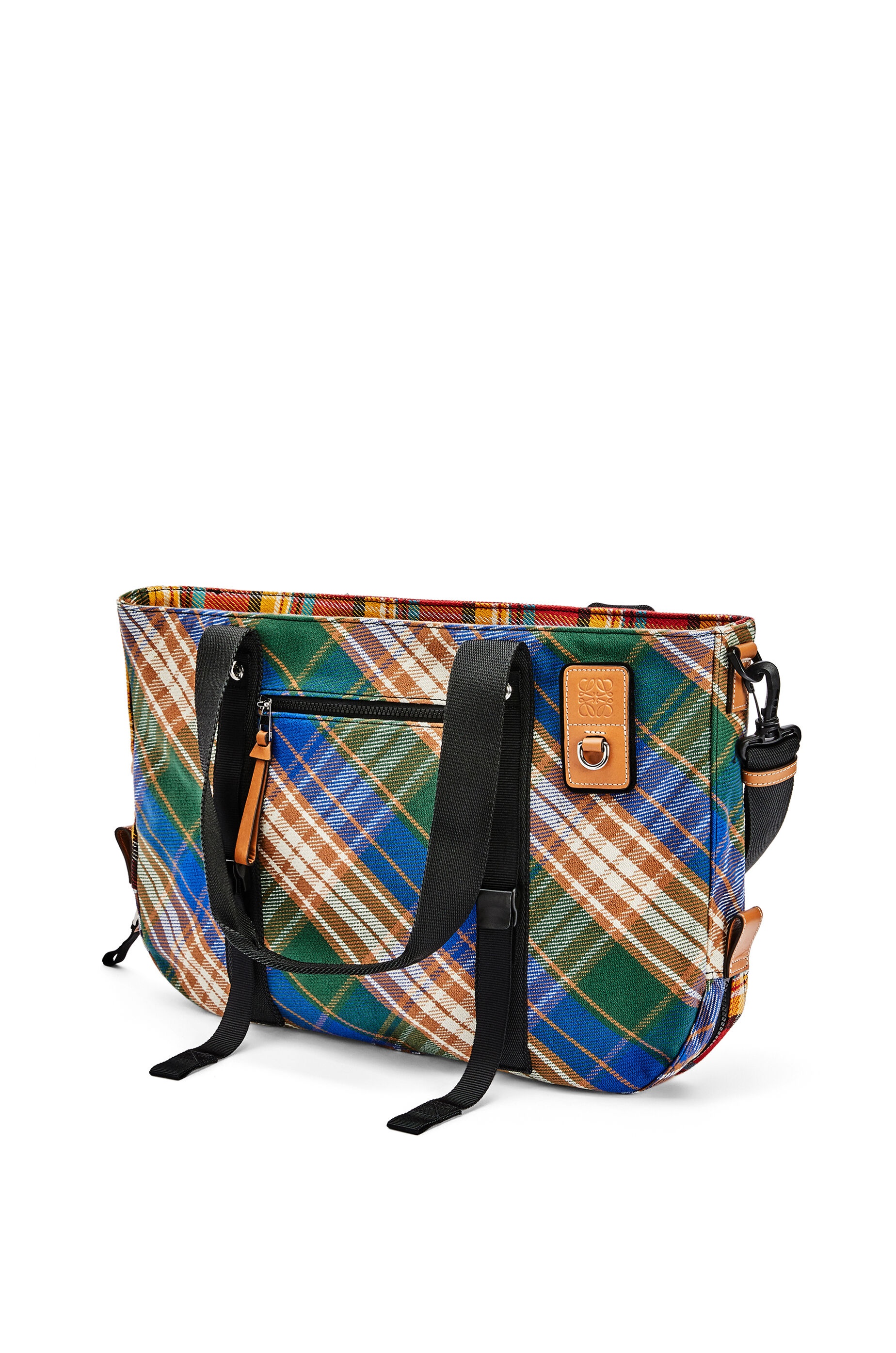 Tote bag in tartan - 2