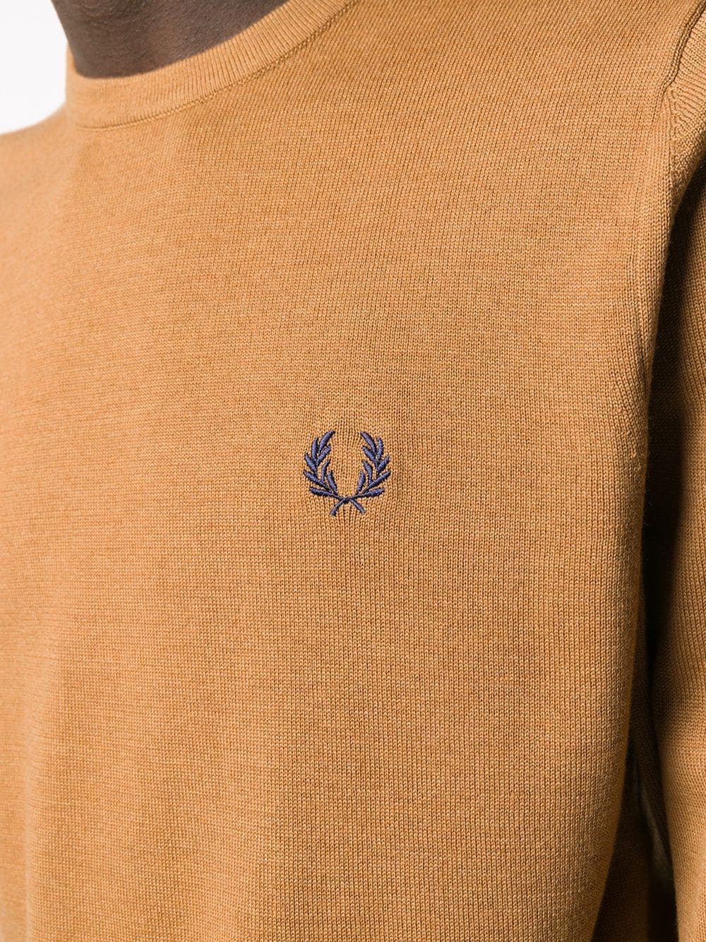 logo embroidered jumper  - 5