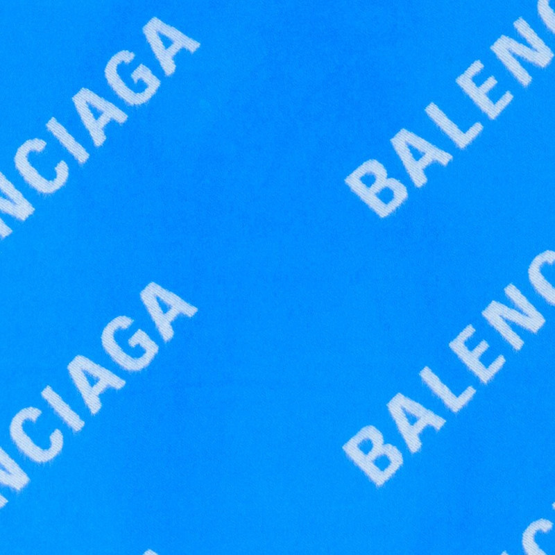 50/50 Scarf in Electric Blue 3