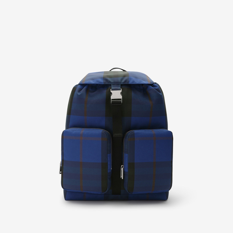 Medium Check Backpack 1