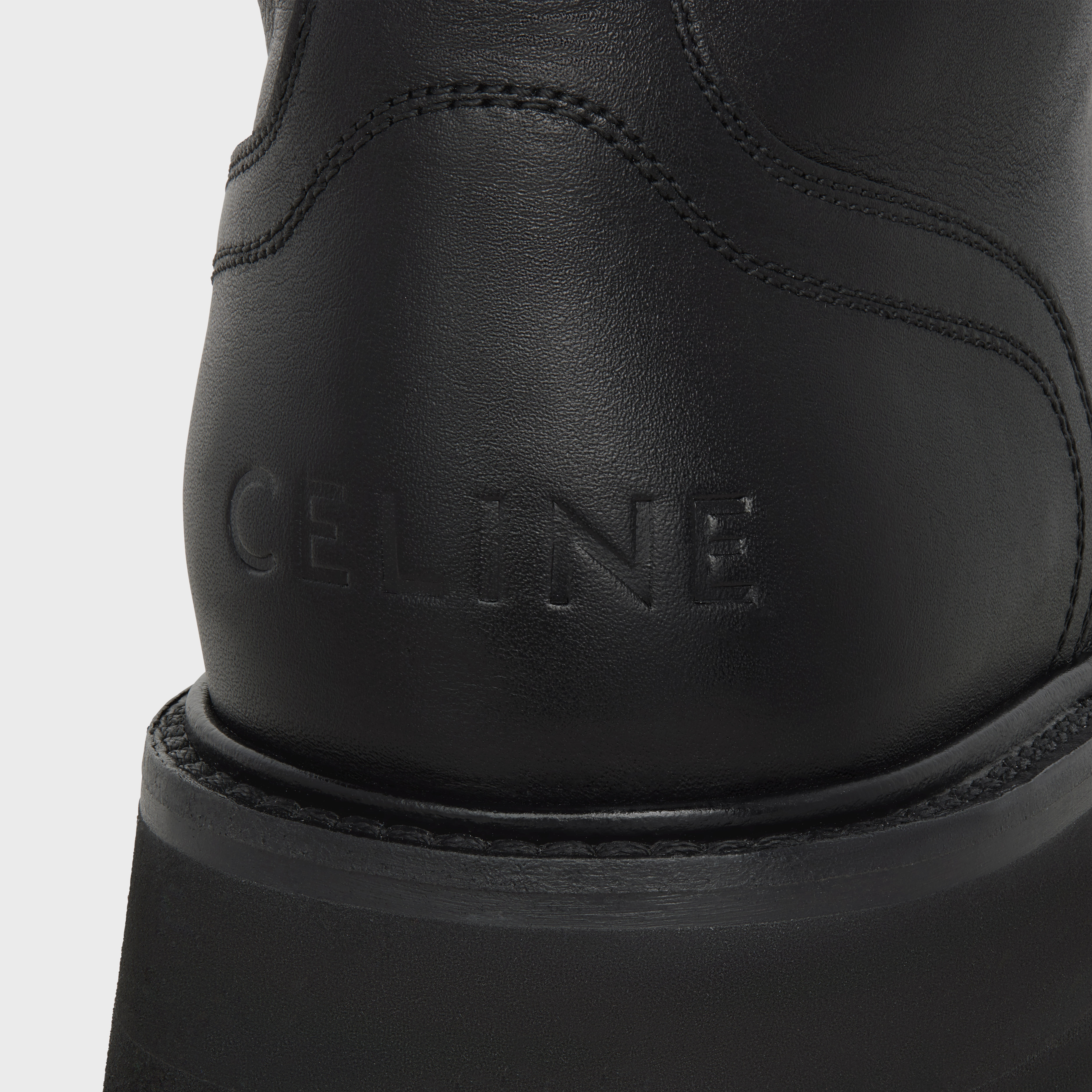 CELINE BULKY MAXX LACE-UP BOOT in SHINY BULL - 5