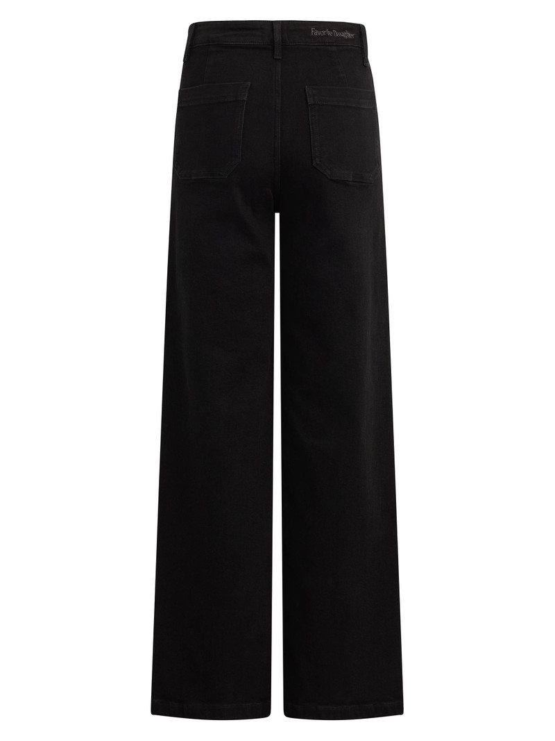 Women's The Mischa High-Rise Wide-Leg Jeans - Onyx 3