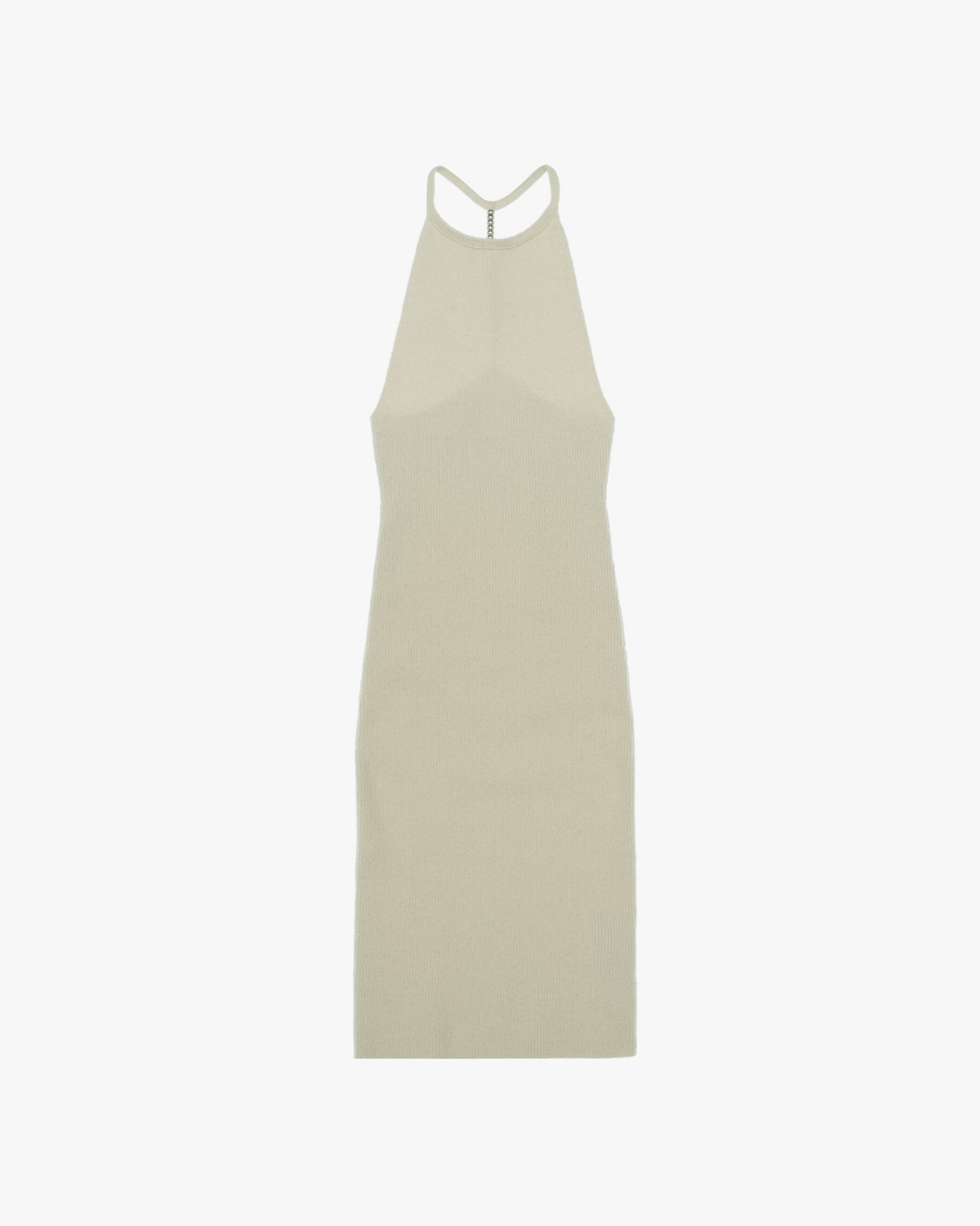 BEADED RIB TANK DRESS - 1