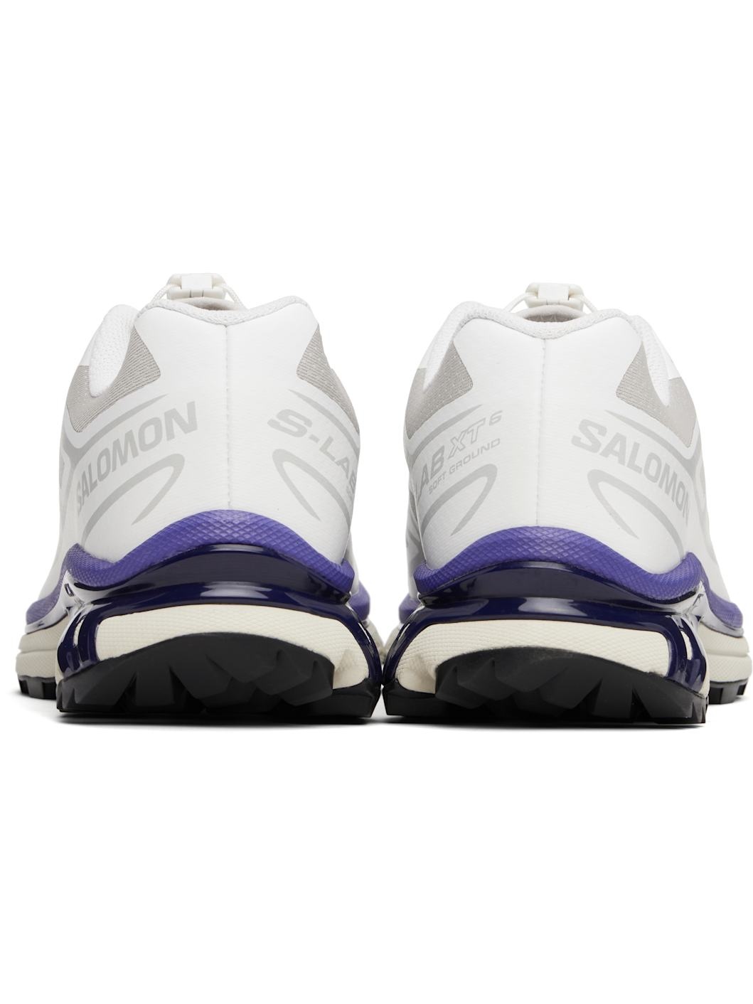 White & Gray XT-6 Sneakers - 2