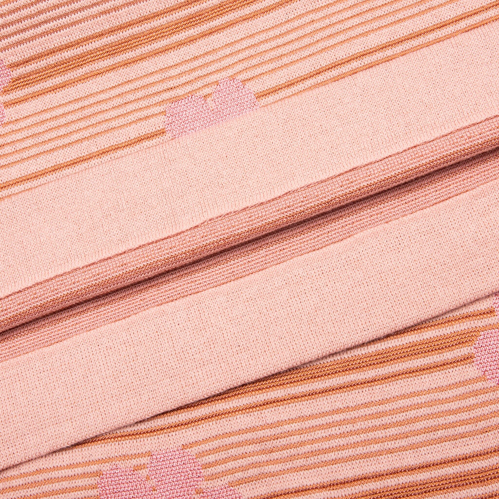 STRIPED FLORAL T-SHIRT - PINK GUMMY - 5