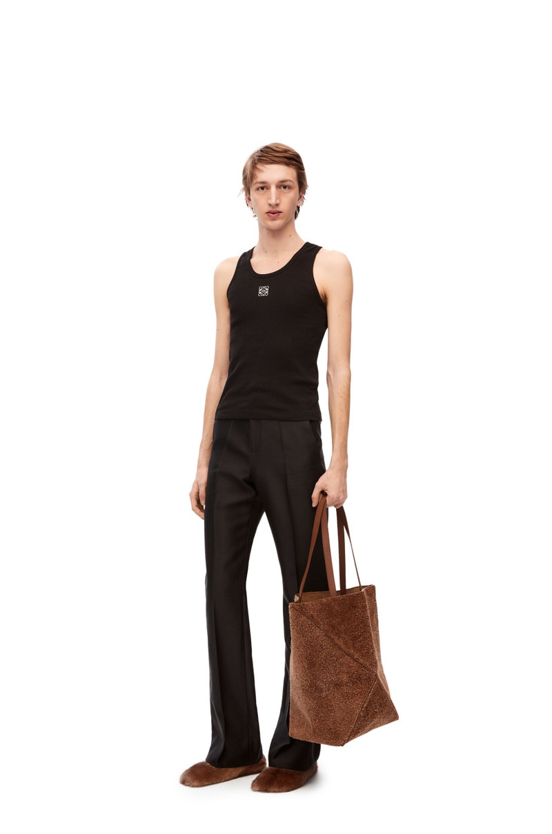 Loewe Anagram tank top in cotton outlook
