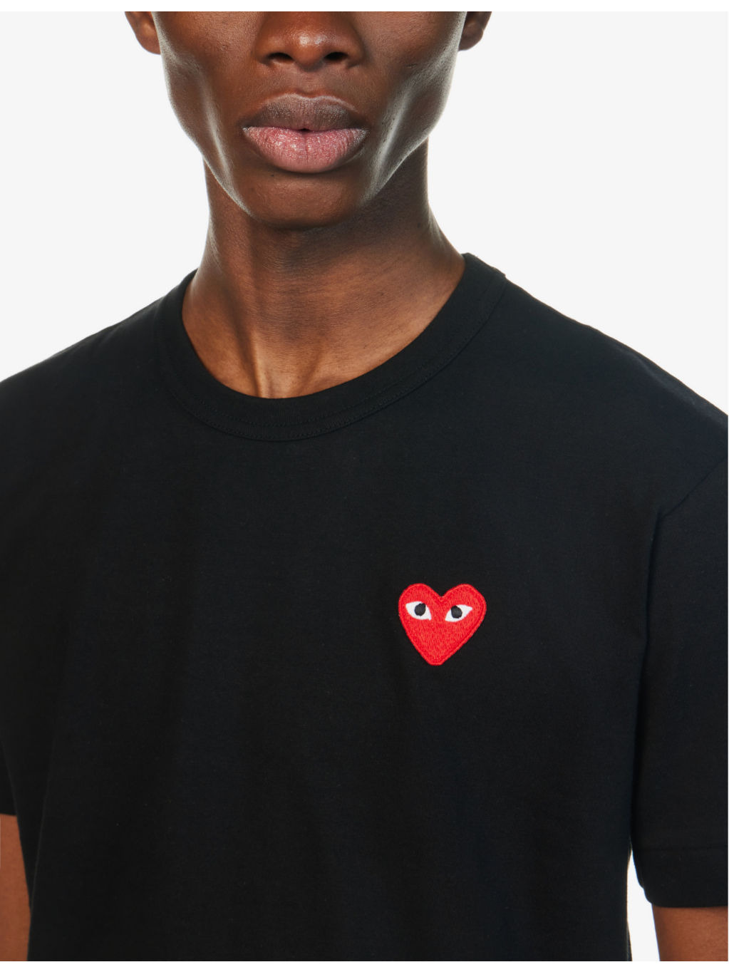 Heart logo-embroidered cotton-jersey T-shirt - 6