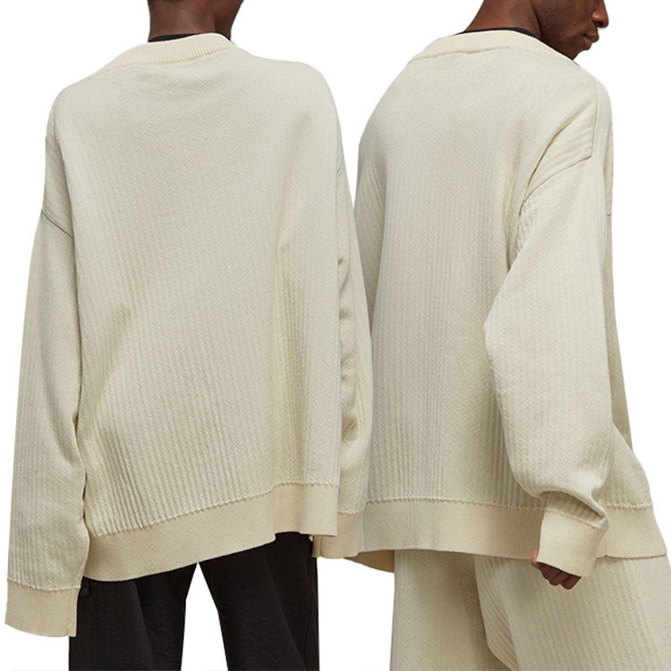 adidas Y-3 Logo Knit Cardigan 'Off White' IA3110 - 6