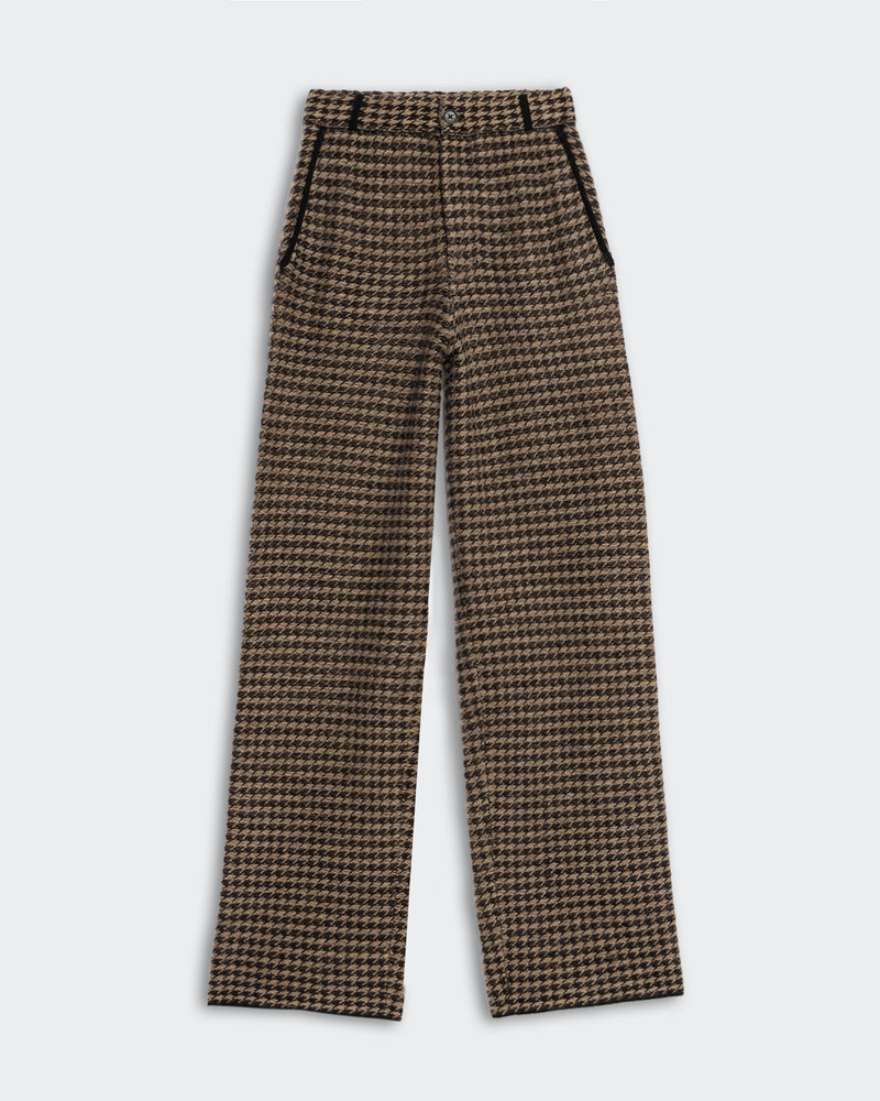 Houndstooth Tailored Trouser - 1