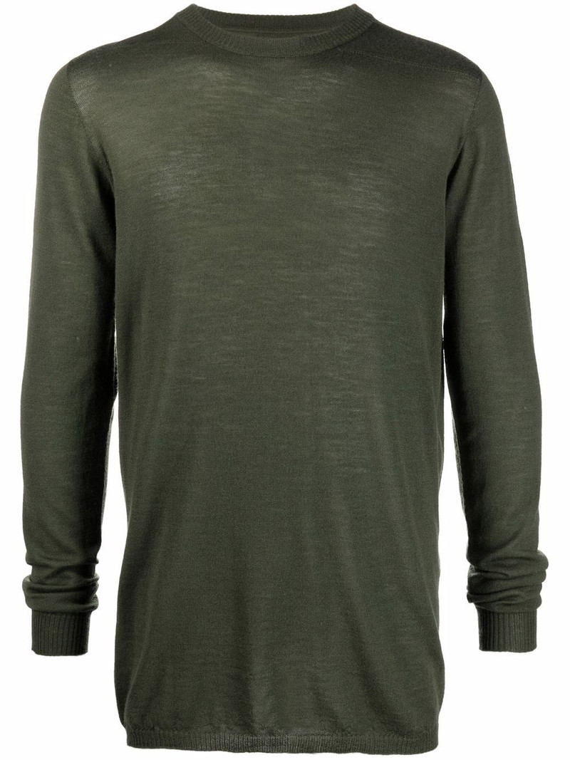 fine-knit wool jumper 1