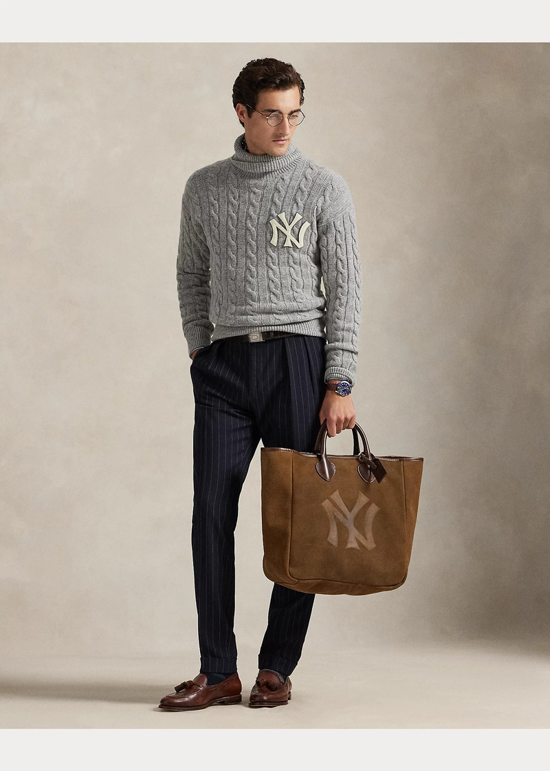 Polo Ralph Lauren Yankees Suede Tote 6