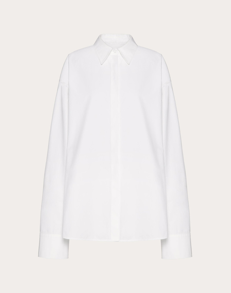 COMPACT POPELINE BLOUSE 1