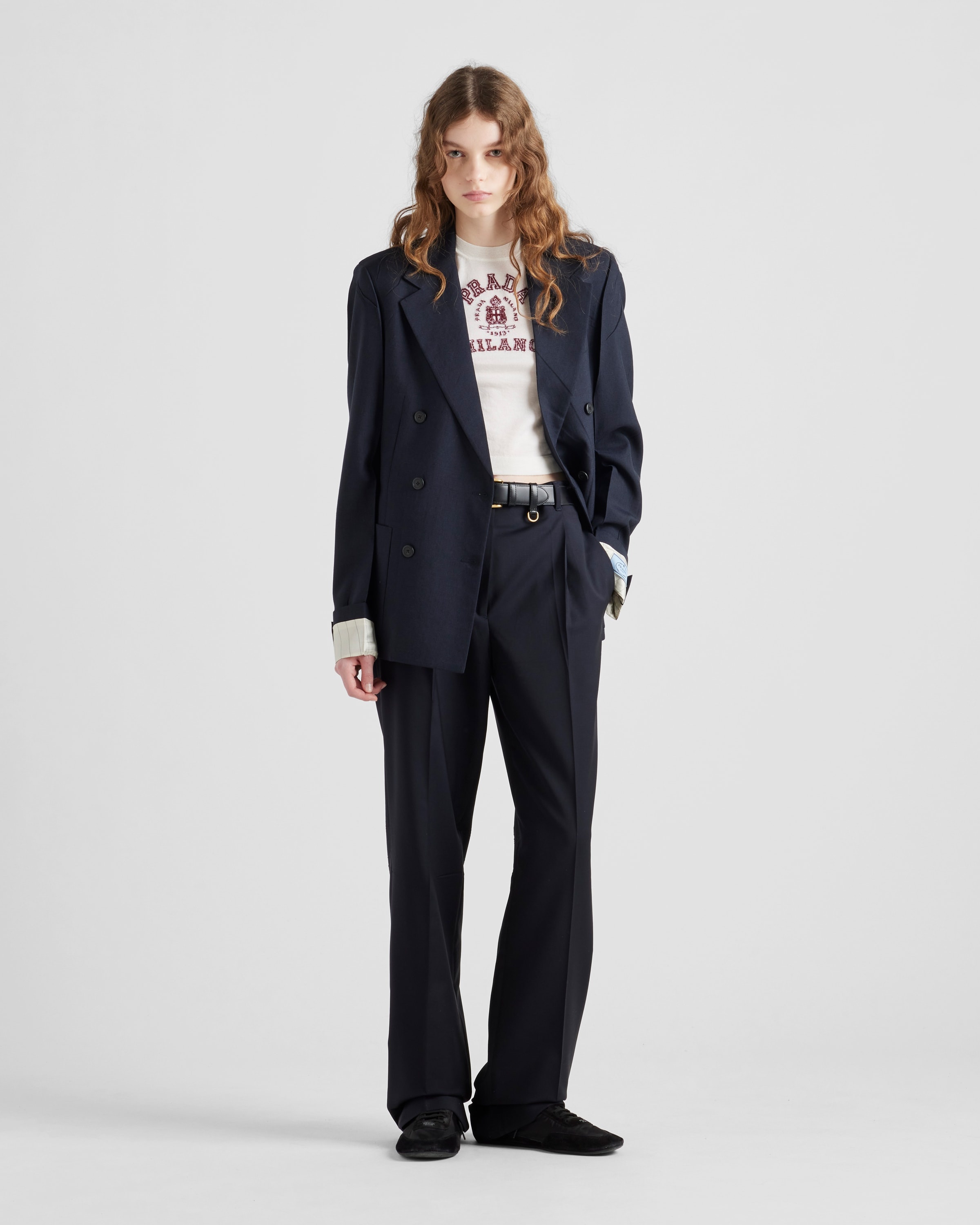 Kid mohair pants - 2