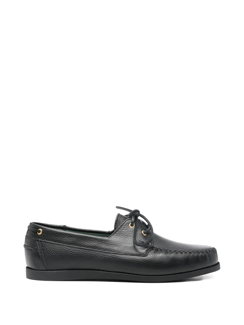 Vinny's Boatman Lace-up Boat Shoes 1