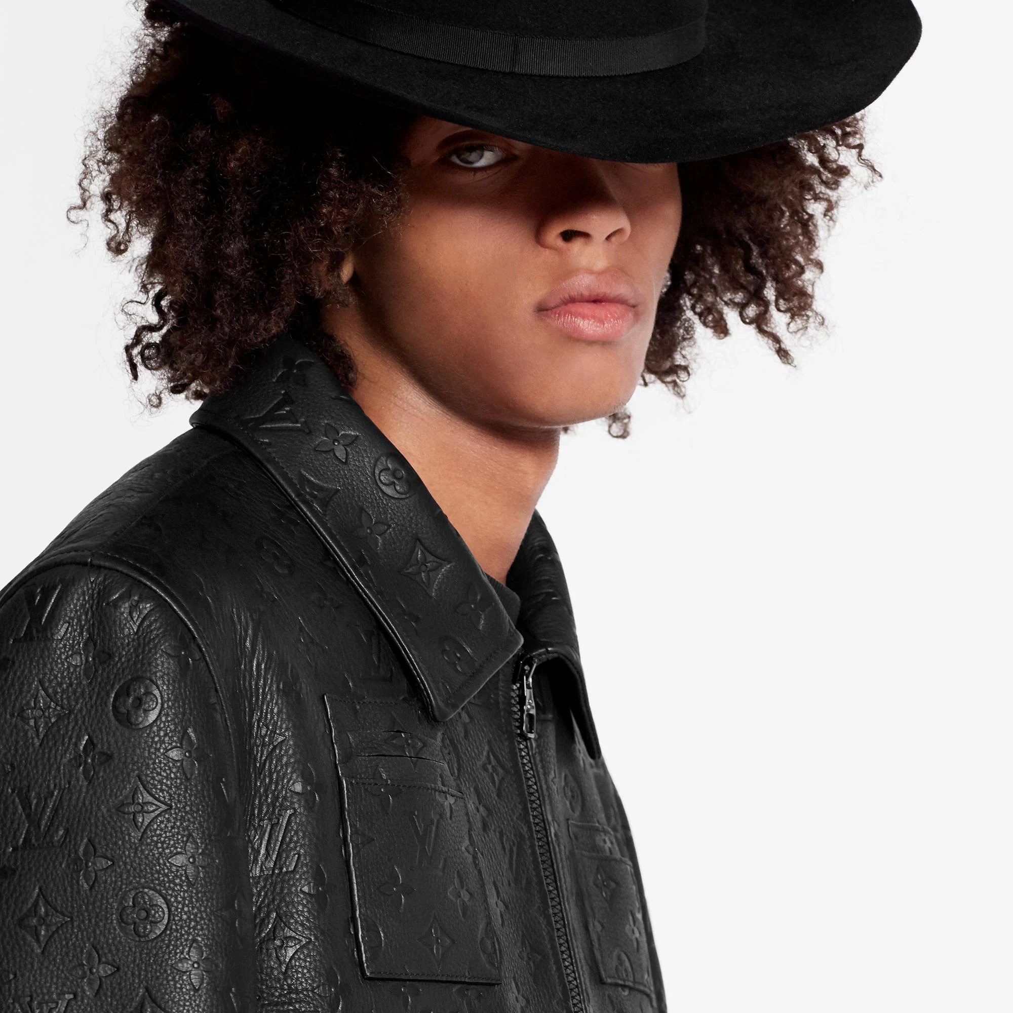 Monogram Embossed Utility Jacket - 3