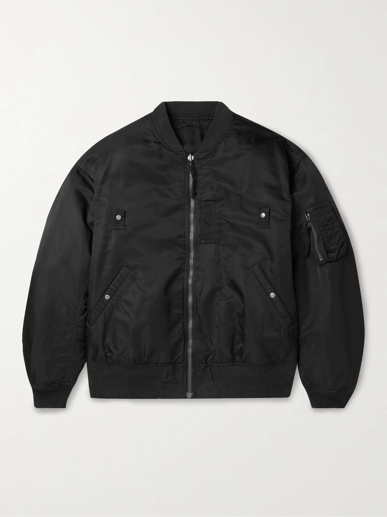 Thorson II Reversible Nylon Bomber Jacket - 1