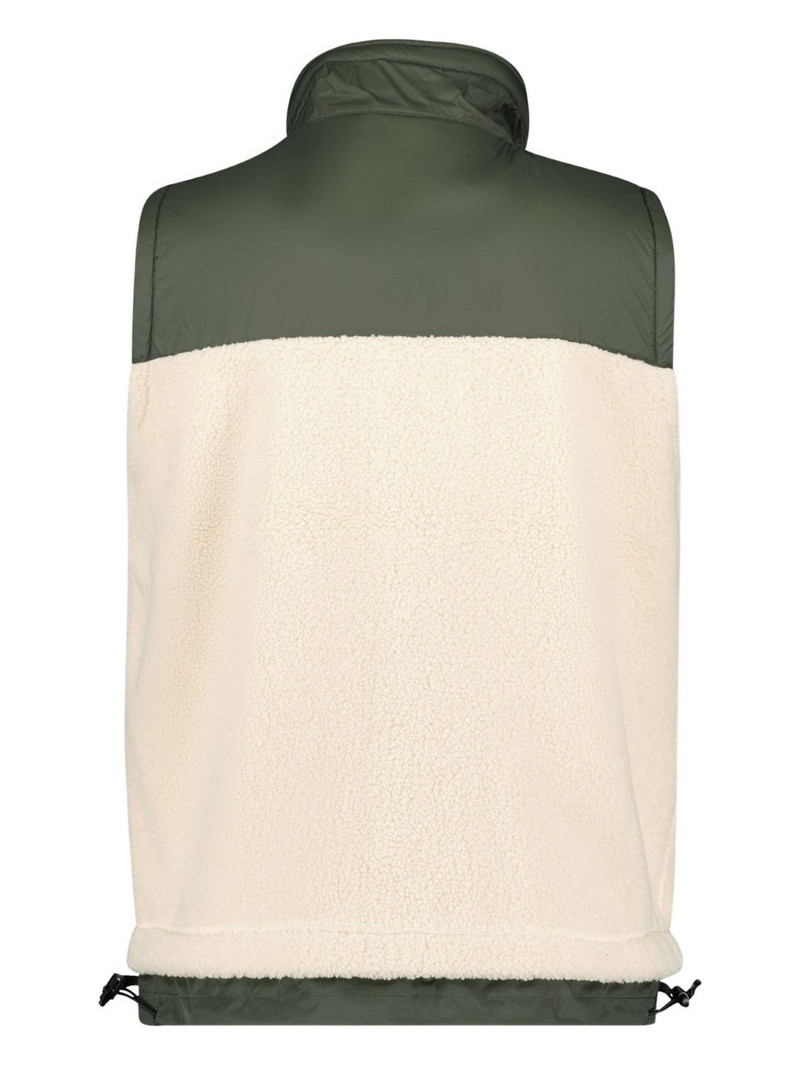 K-WAY Le Vrai 3.0 zip-front vest outlook