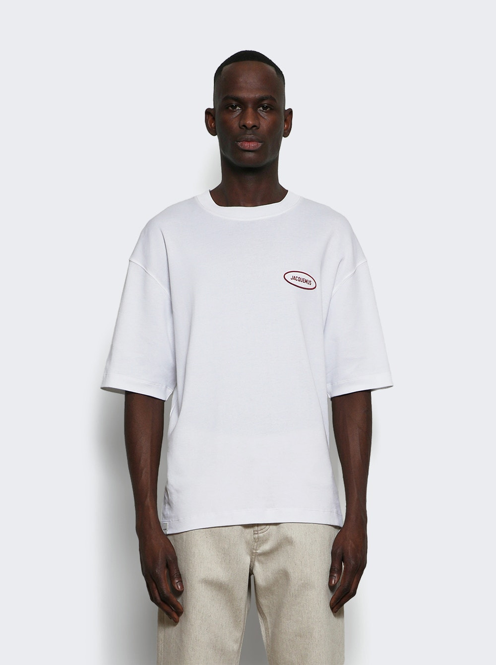 Le Tee Stazione Station Patch White - 2