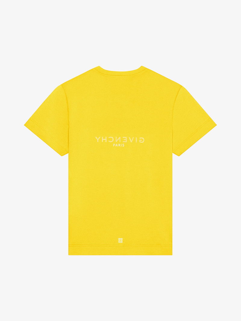GIVENCHY REVERSE SLIM T-SHIRT IN COTTON 5