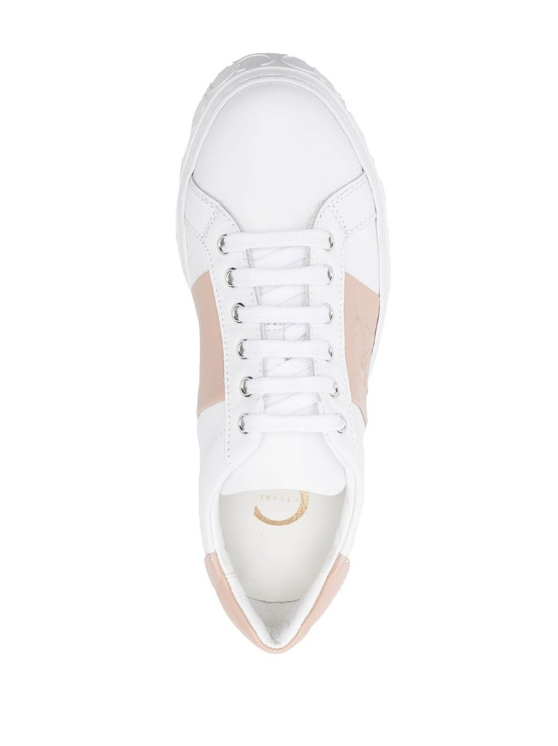 panelled-design sneakers 4