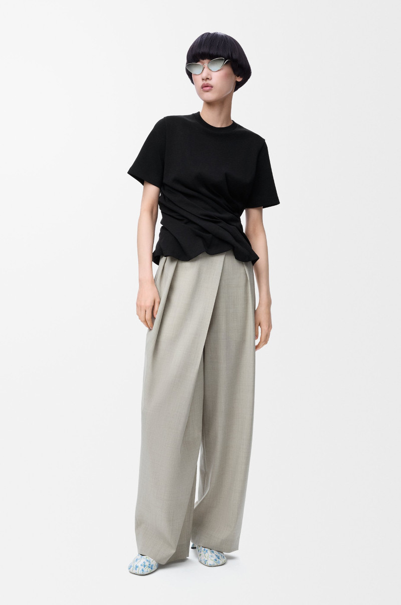 Loewe Twisted top in cotton blend outlook