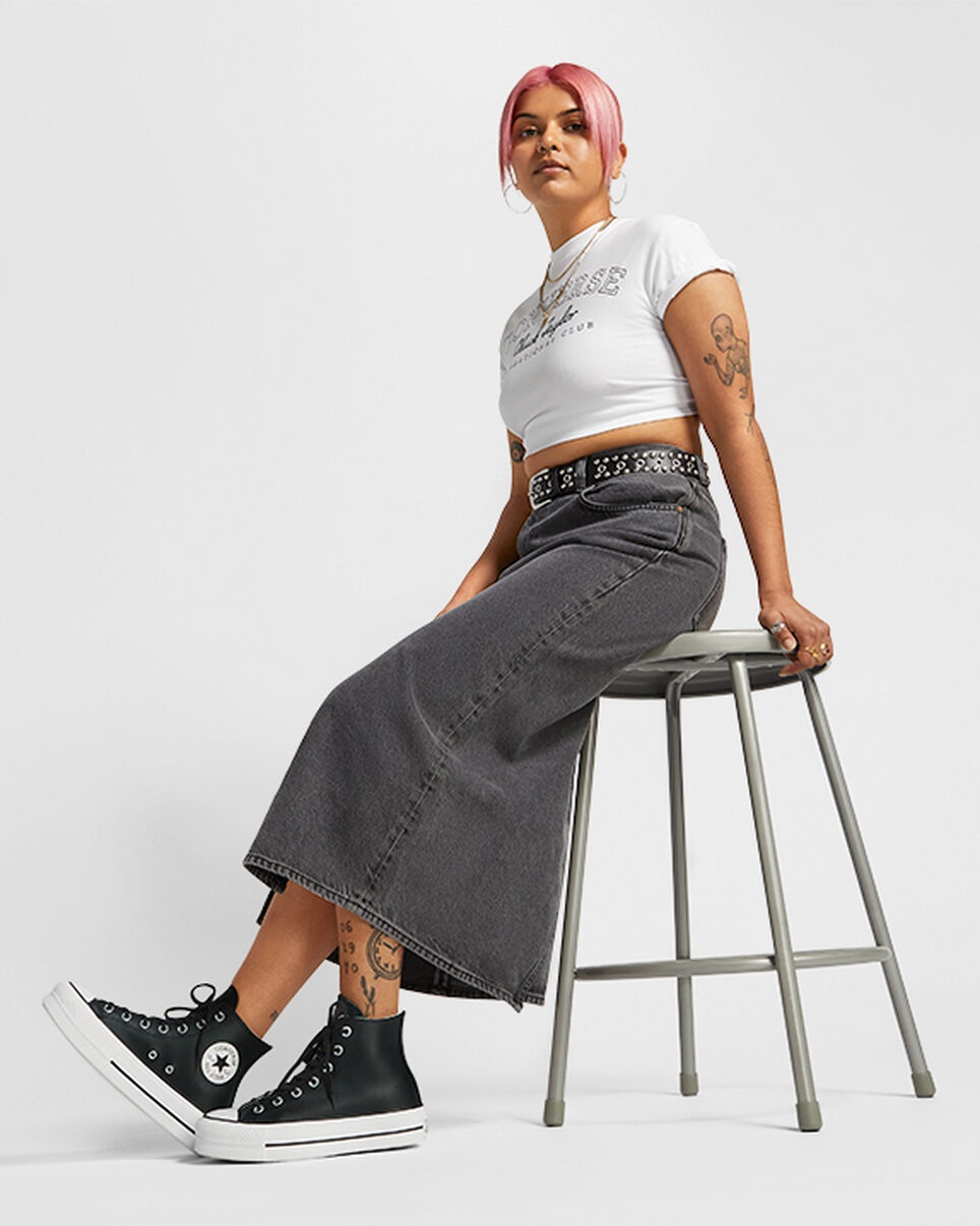 Chuck Taylor All Star Leather Platform - 8
