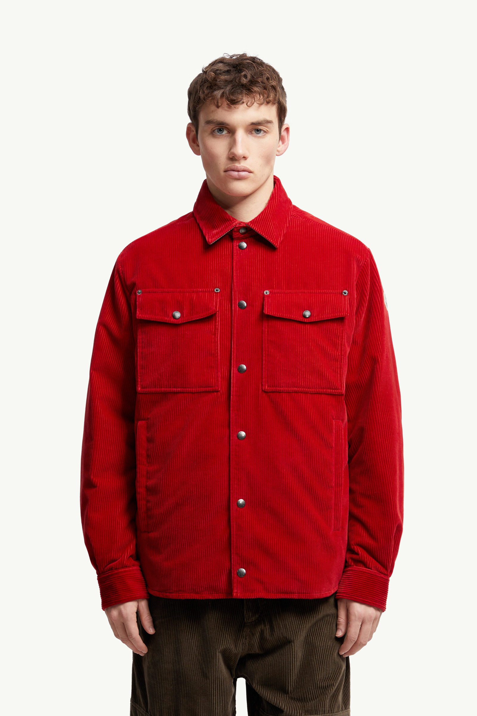 Ambroisie Corduroy Down Shirt Jacket - 3