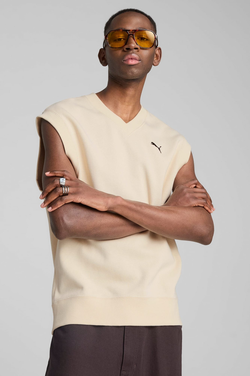PUMA WARDROBE ESSENTIALS Men's Relaxed Vest outlook
