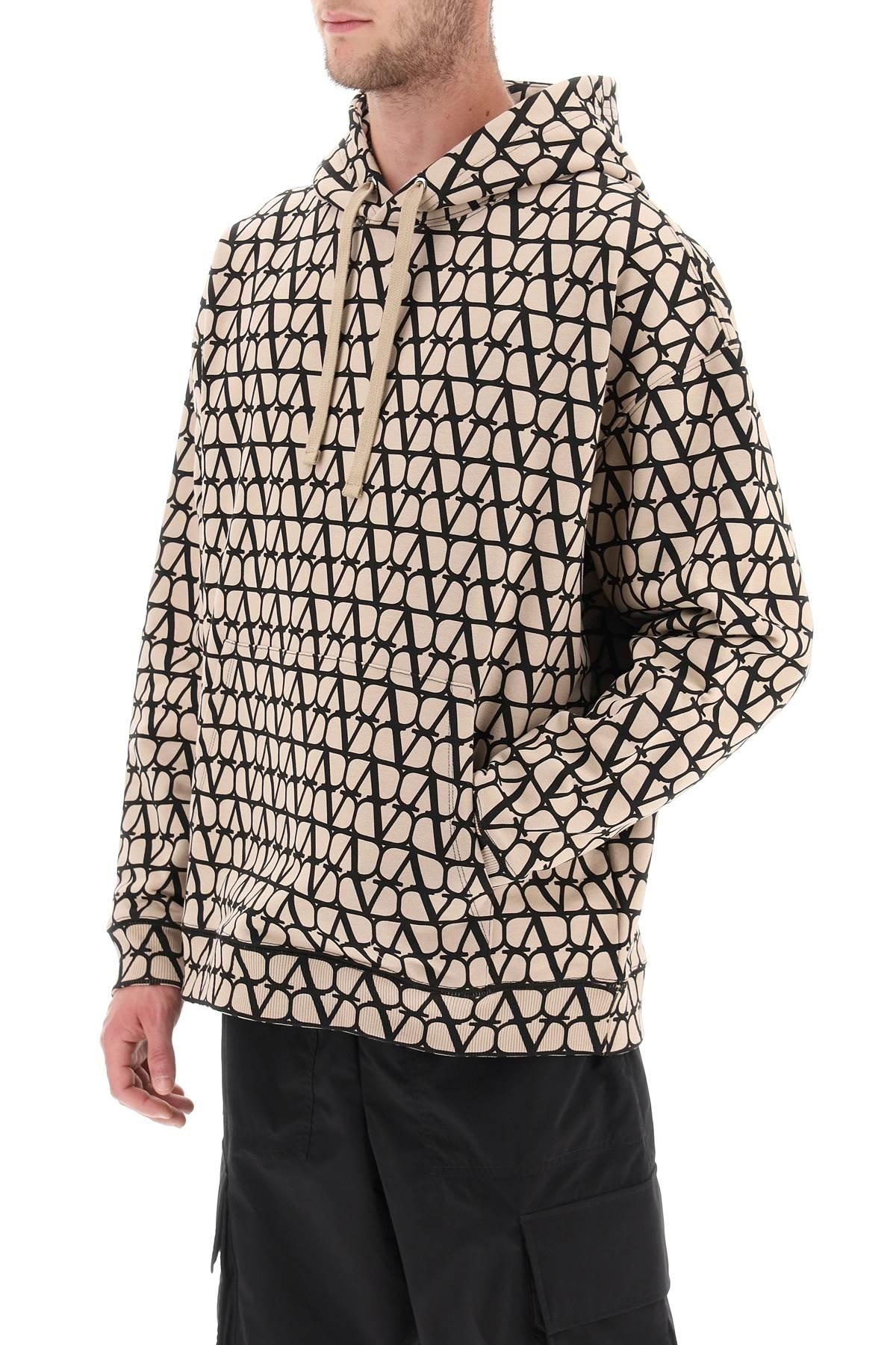 パーカー・フーディ Valentino Garavani 'Toile Iconographe' Hoodie Valentino Garavani Toile Iconographe Jersey Hoodie