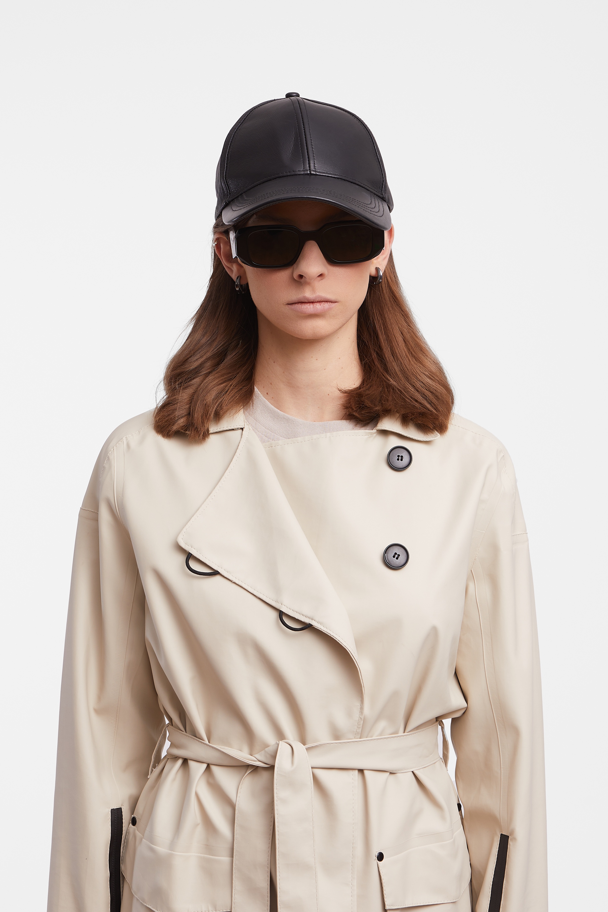 Kista Lightweight Trench Coat Oyster - 7