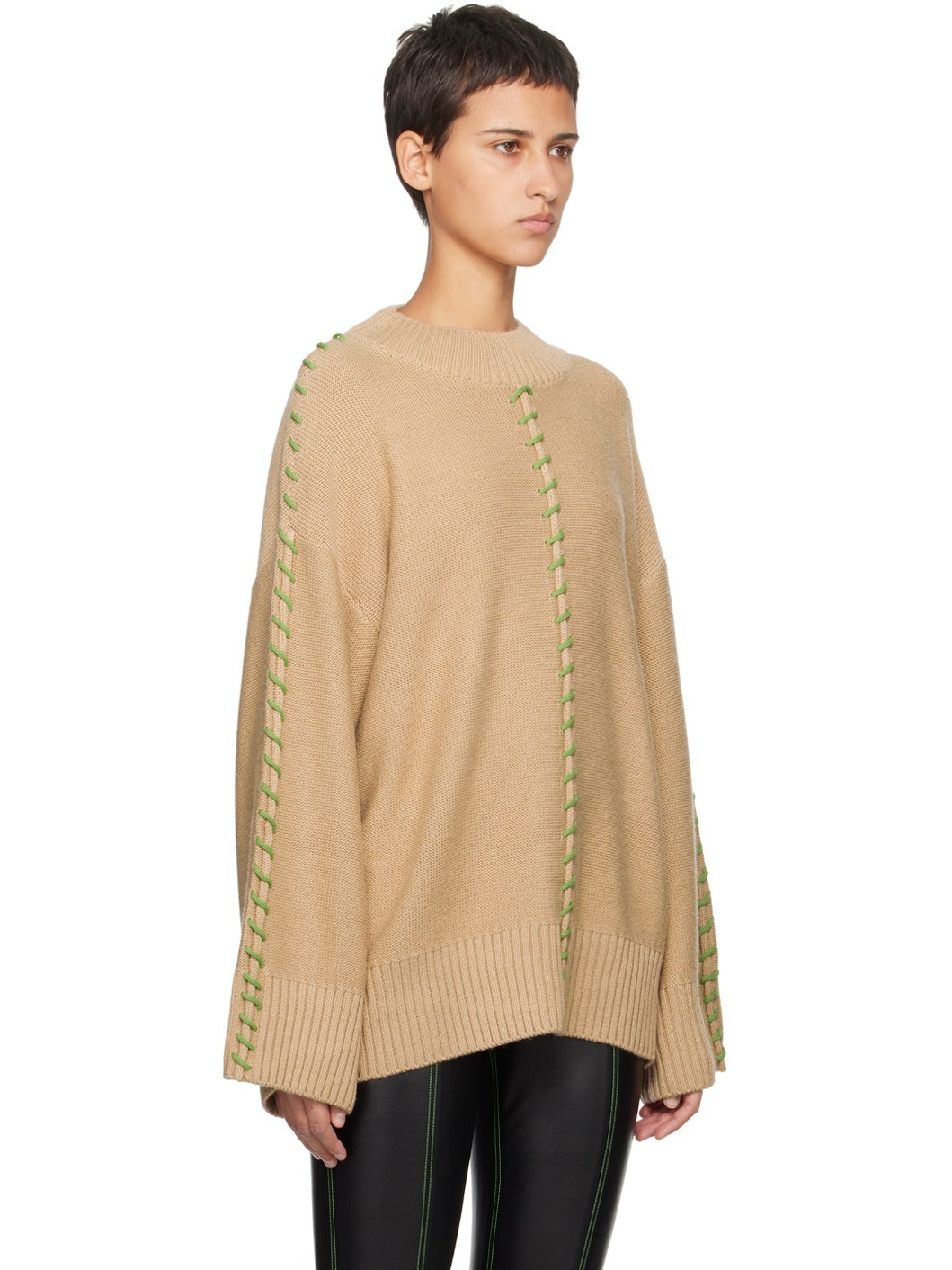 Beige Leith Sweater - 2