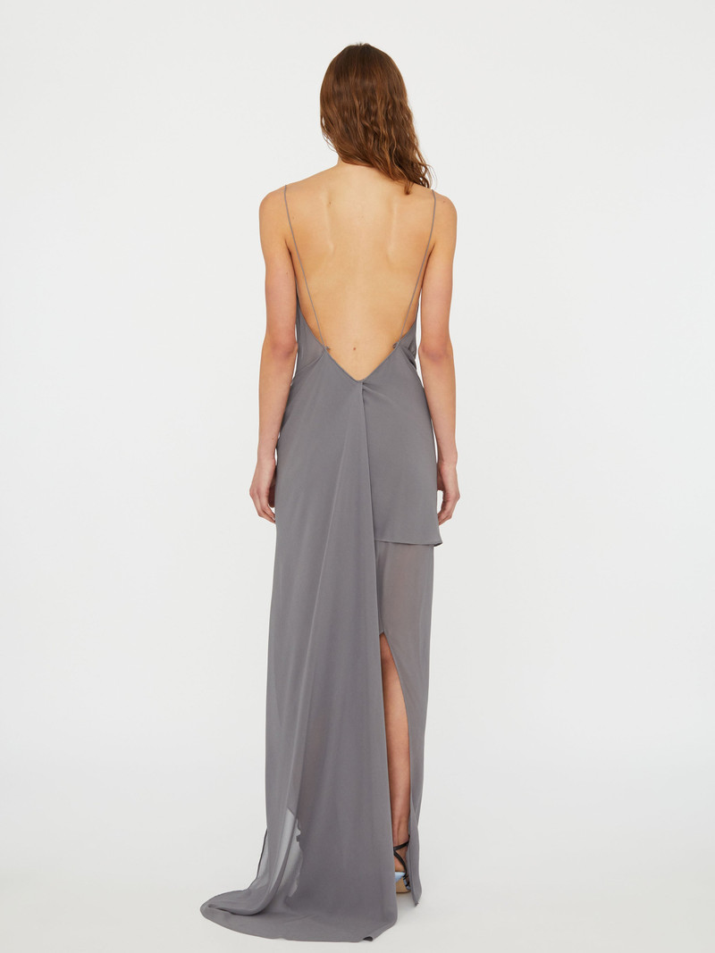 Cowl Hip Slip Dress 5