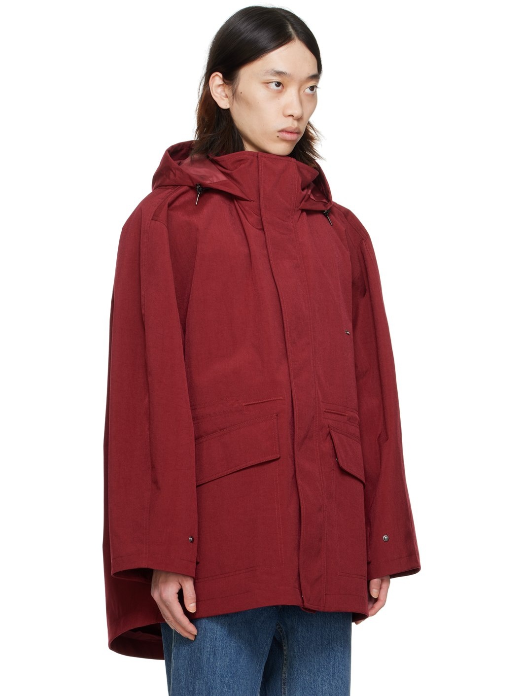 Red Hooded Jacket - 2