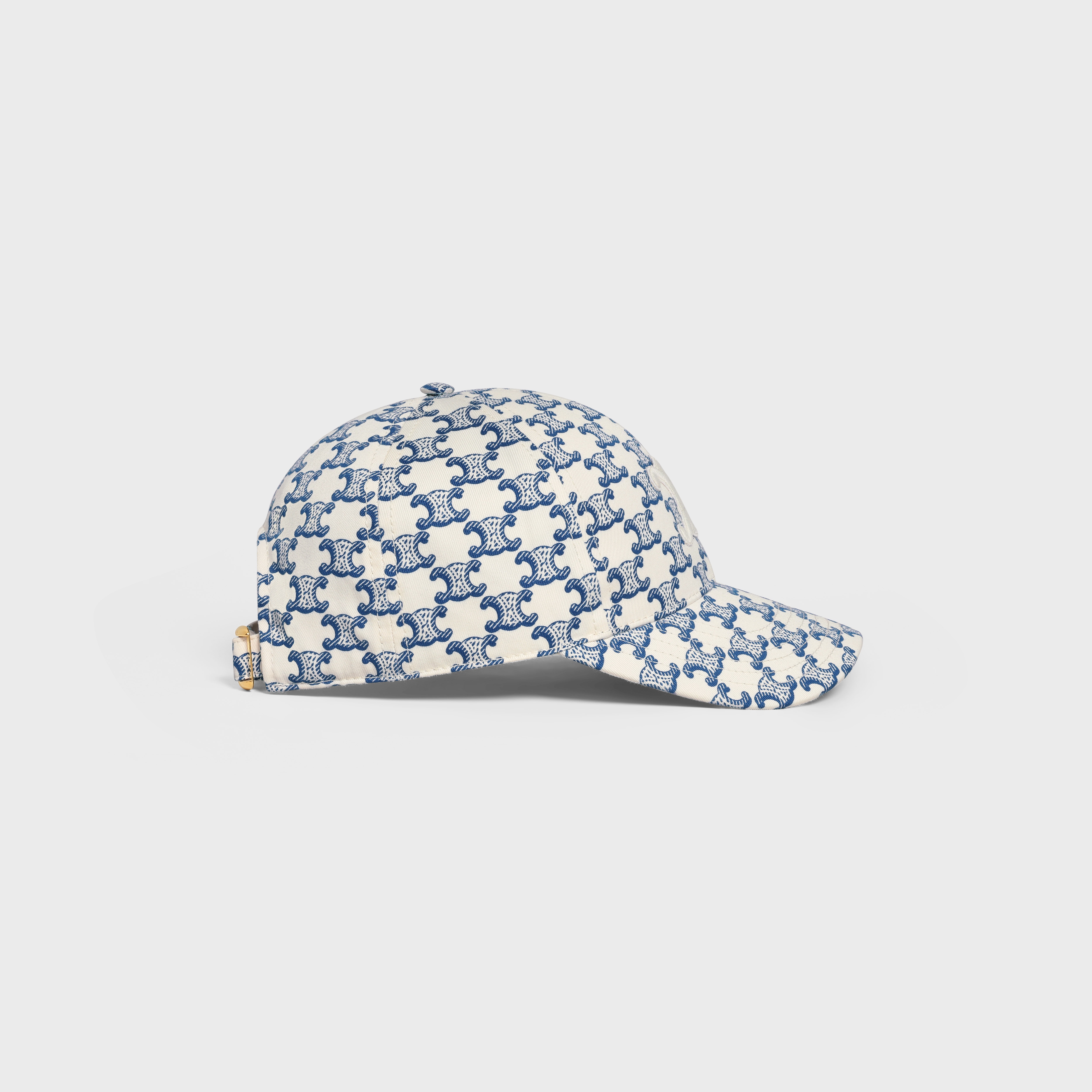 baseball cap in monogram cotton - 3