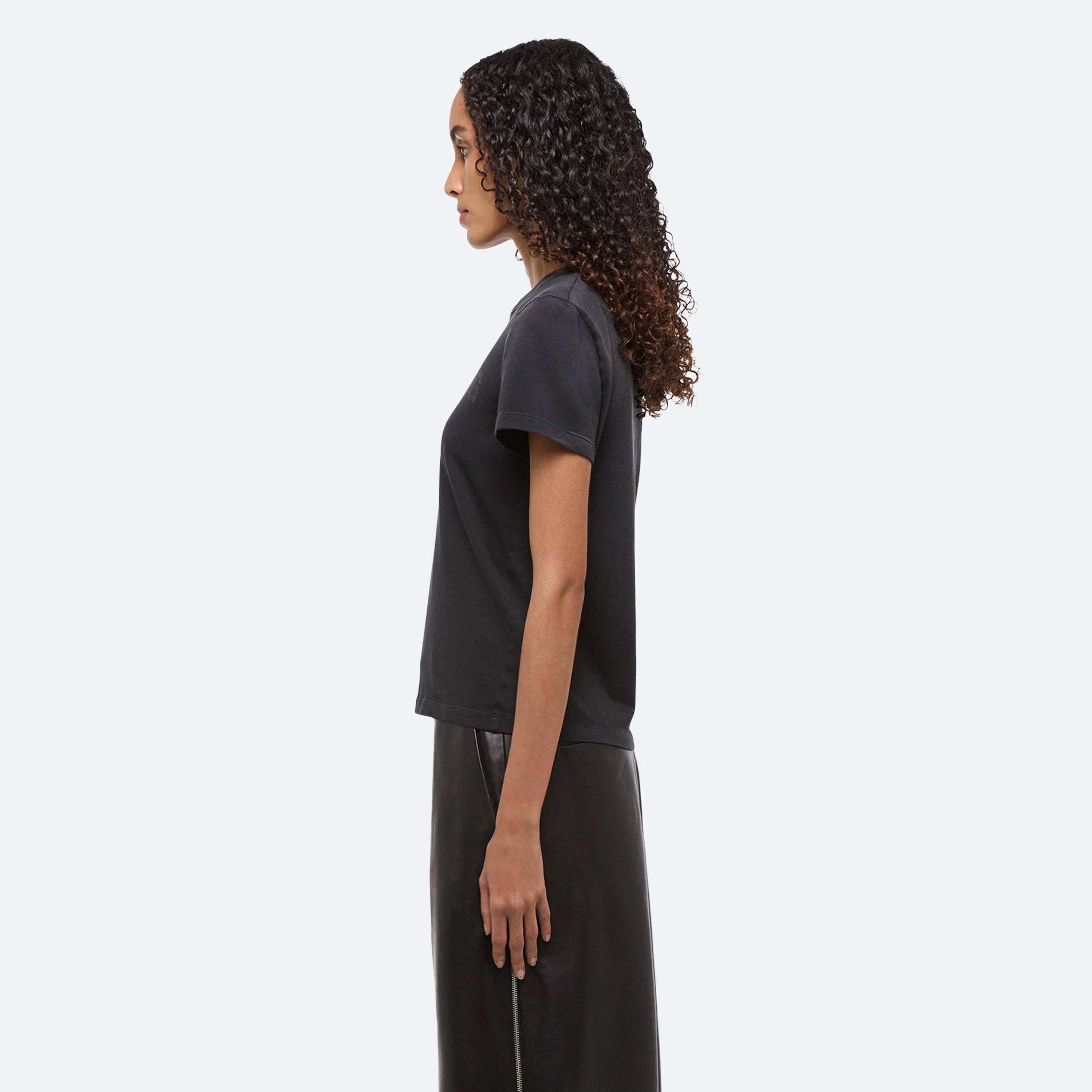 GARMENT-DYED SLIM TEE - 4