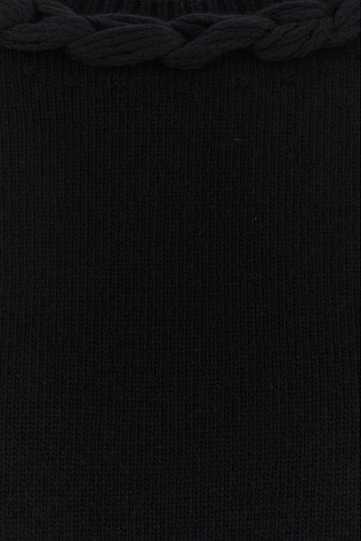 Black wool sweater - 3