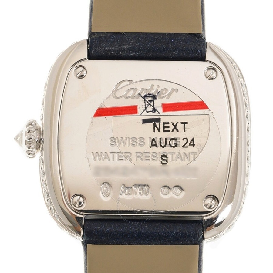 Cartier Coussin De Cartier Quartz Diamond Silver Dial Ladies Watch WJCS0002 - 3
