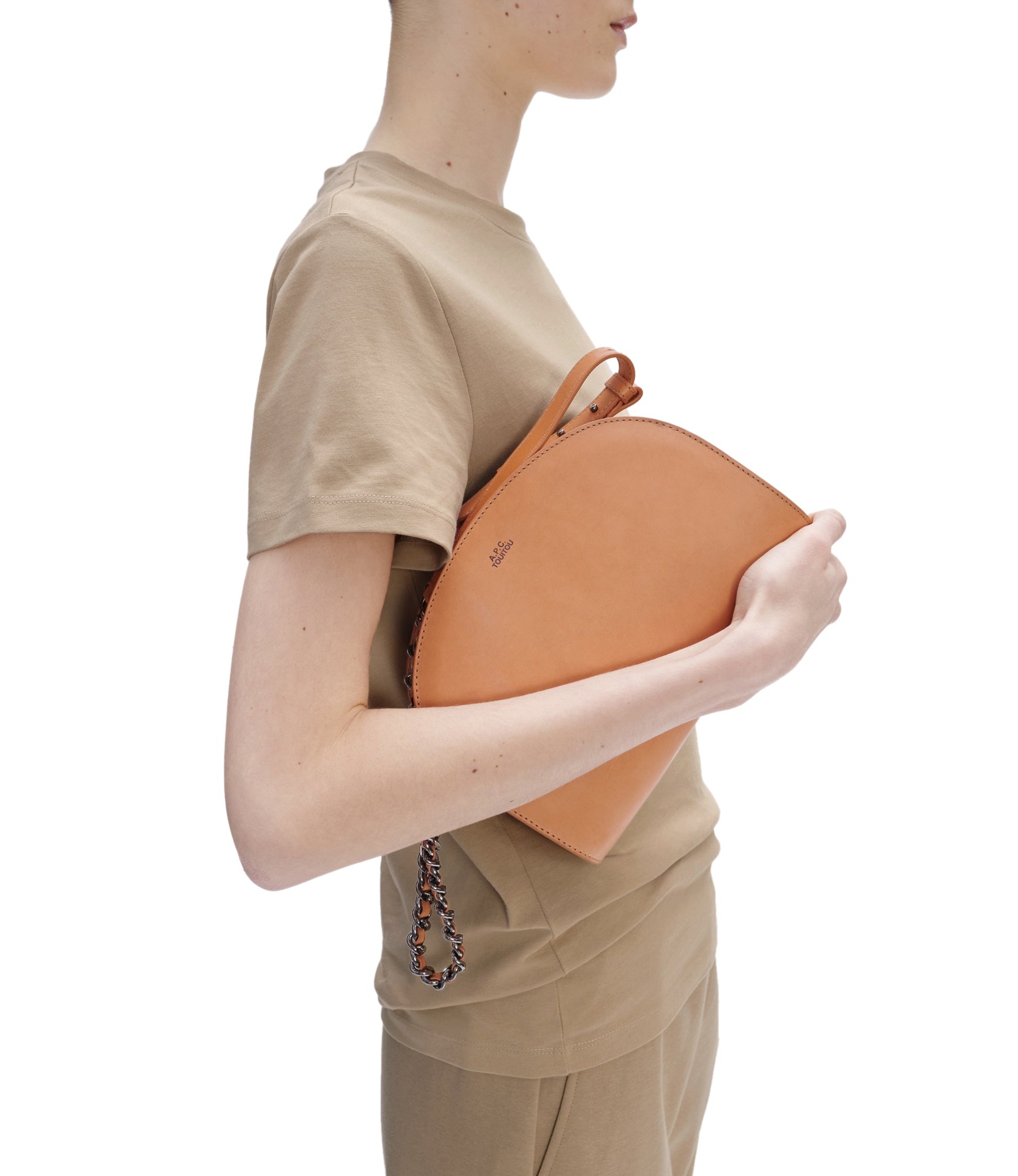 Demi-Lune bag with chaîne - 2