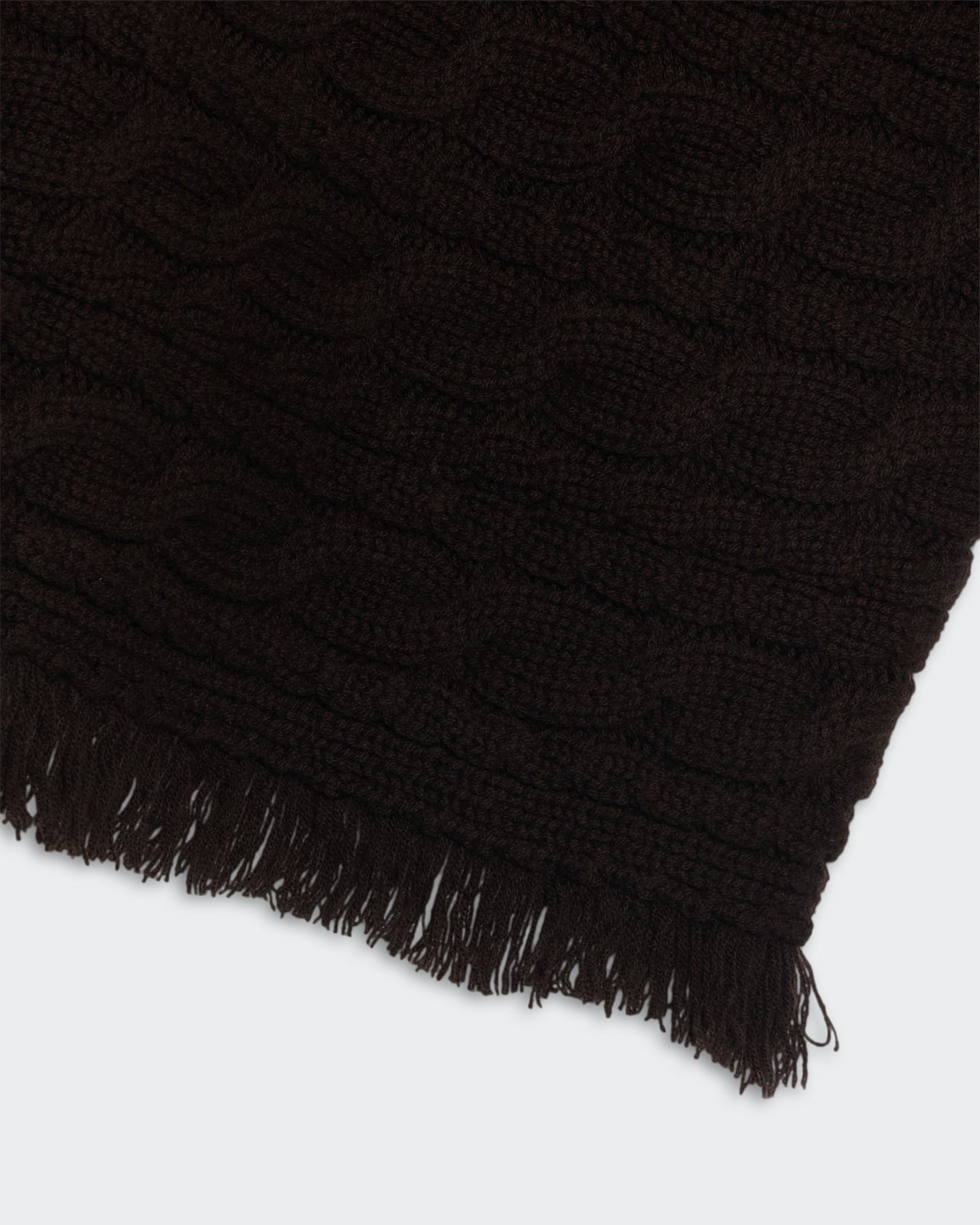 Cropped Cable Turtleneck - 2