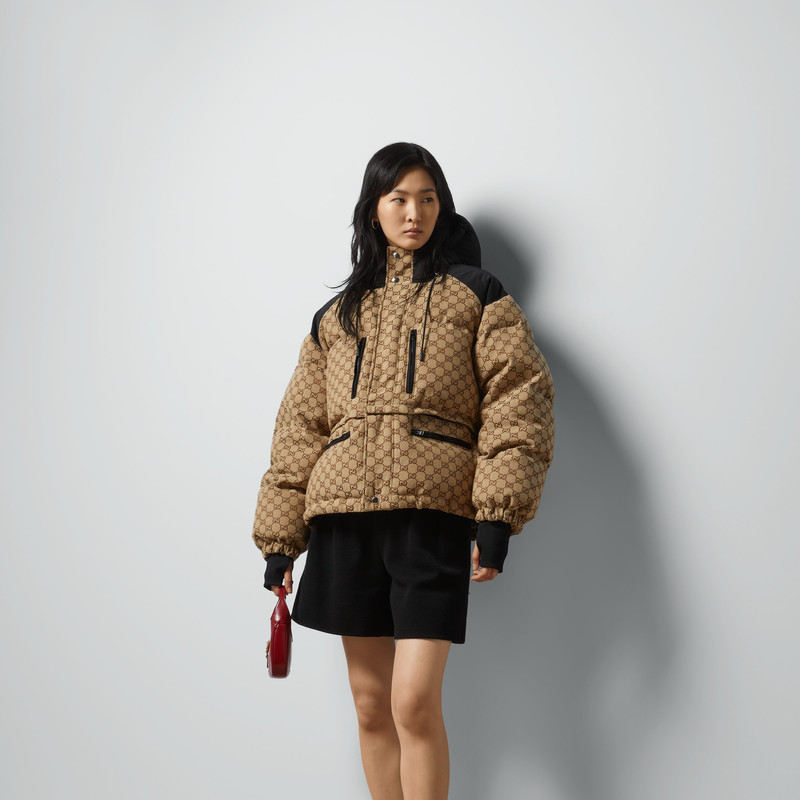 GUCCI GG canvas bomber jacket outlook