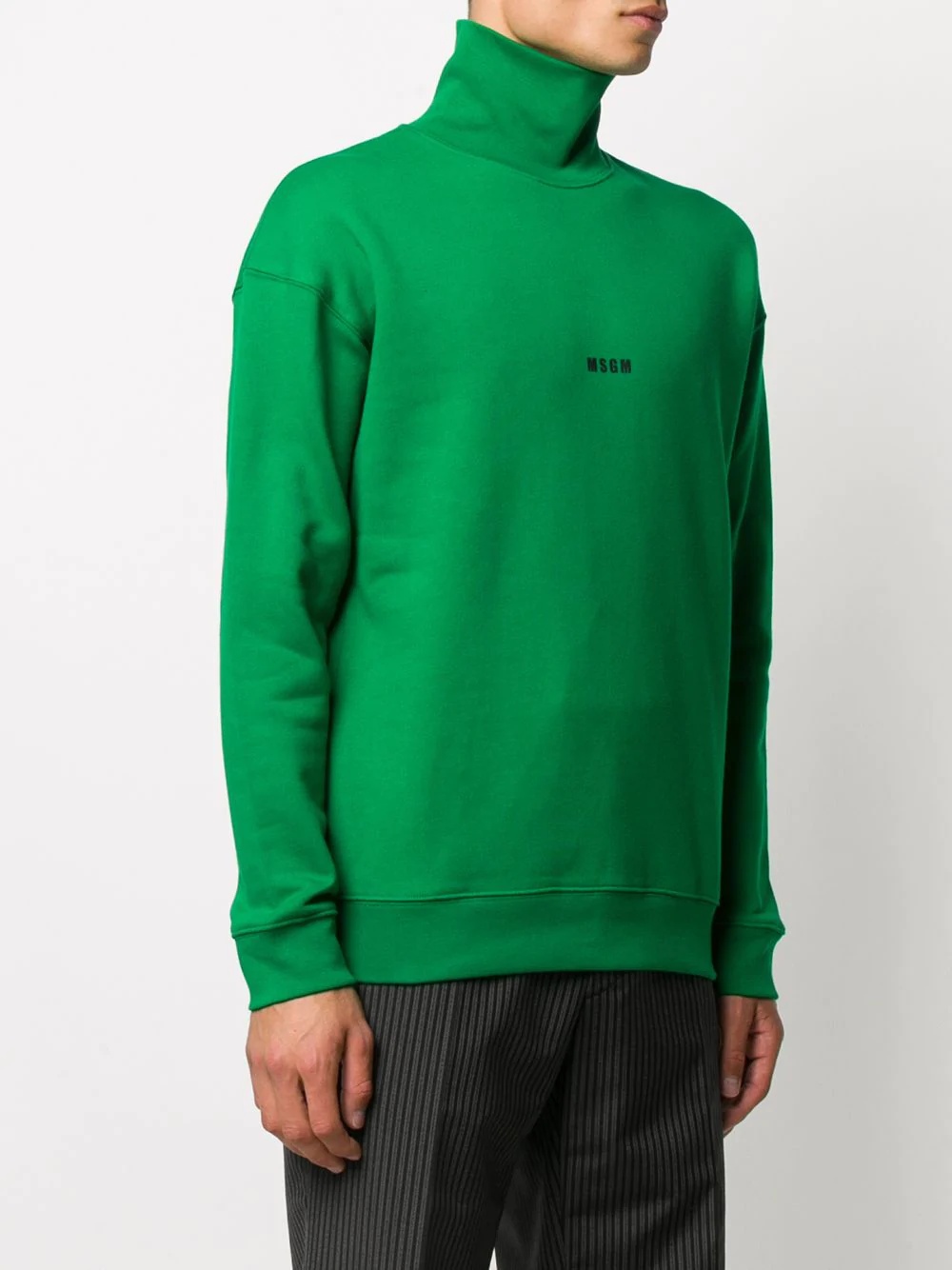 turtle neck sweatshirt - 3