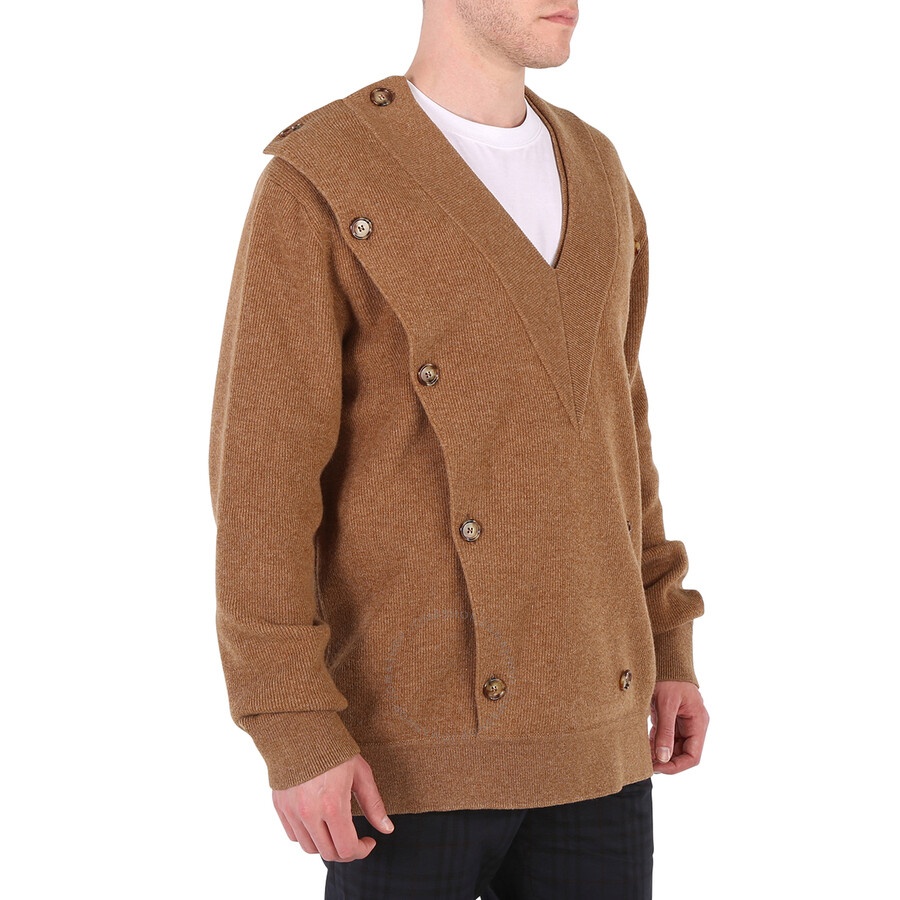 Burberry Men's Double-breasted V-neck Jumper - 4