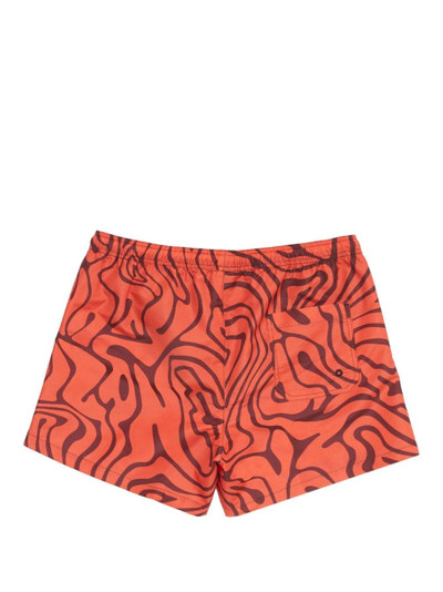 Marcelo Burlon County Of Milan Fluid-print swim shorts outlook