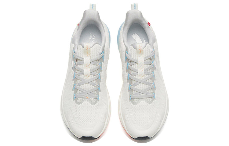 (WMNS) ANTA Rocket 4 'White Blue Silver' 122245530-2 - 4
